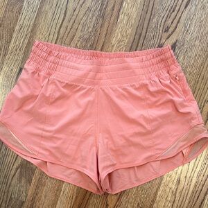 Lululemon Hotty hot shorts, size 8